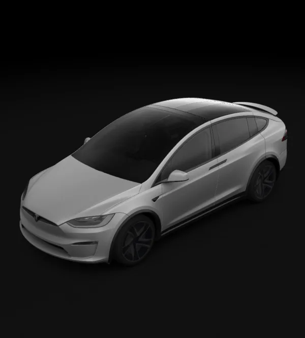 Tesla Model X (2021+) photo for a custom car wrap